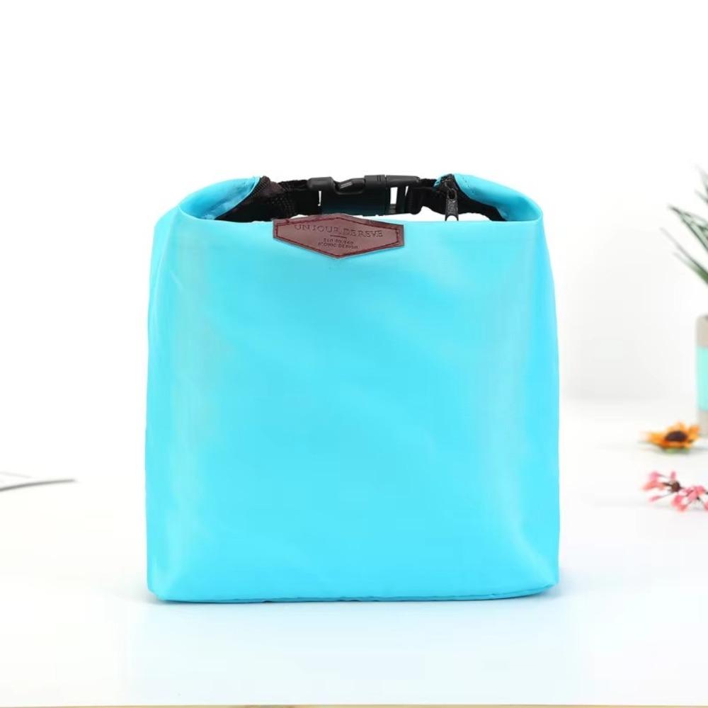 Large Capacity Thermal Insulated Lunch Bag Oxford Cloth Tote Insulation Package Storage Bag Handbag Waterproof Ice Bag