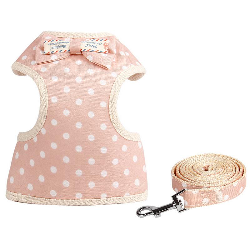 

Traction rope, chest, back, explosion-proof rushing out, walking dog rope, vest type, no hand-restraining dog traction rope L size (within 10-8 kg