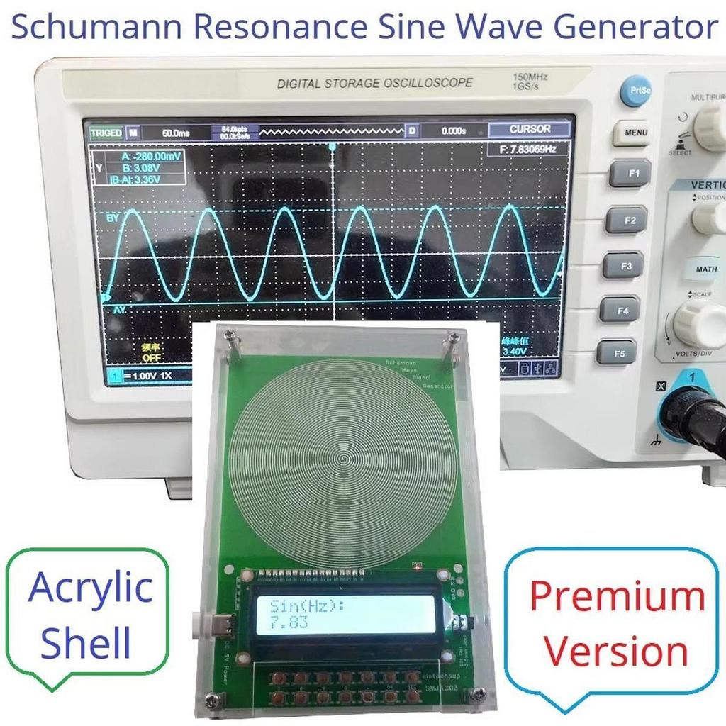 Professional Schumann Generator Office Audio Resonator Sine Wave
