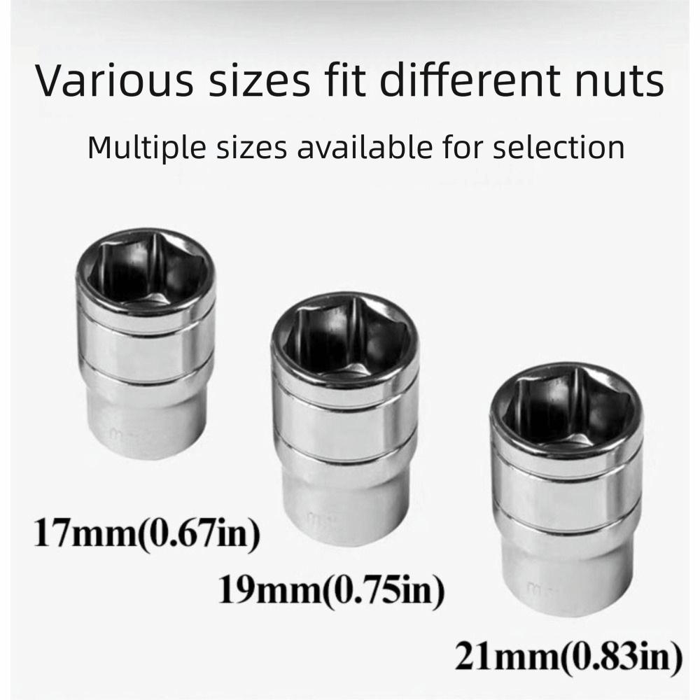 Heavy Duty Lug Nut Remover With Socket Torque Multiplier Labor-Saving Wrench  Loosening Lug Nuts