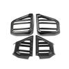 Carbon Fiber Style Dashboard Side Air Vent Outlet Cover Trim For Toyota Tundra