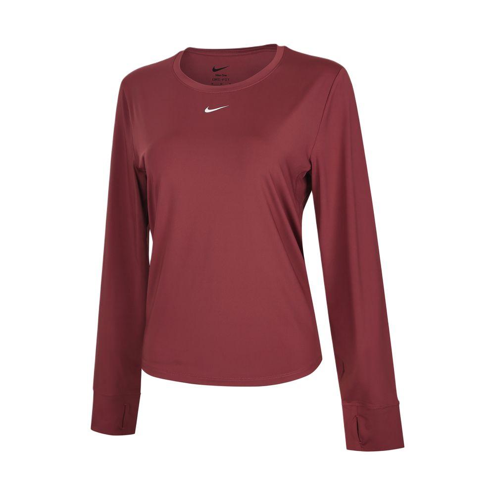 Nike Quick Dry T Shirts Women s Burgundy Crew Neck M