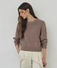 ARTID Volume Textured Round Knit_Beige
