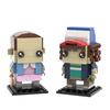 Mini Building Blocks Kit Cartoon Figures Characters Stranger Bricksheadz Collection Bricks Model Assemble Kids Toy Gifts