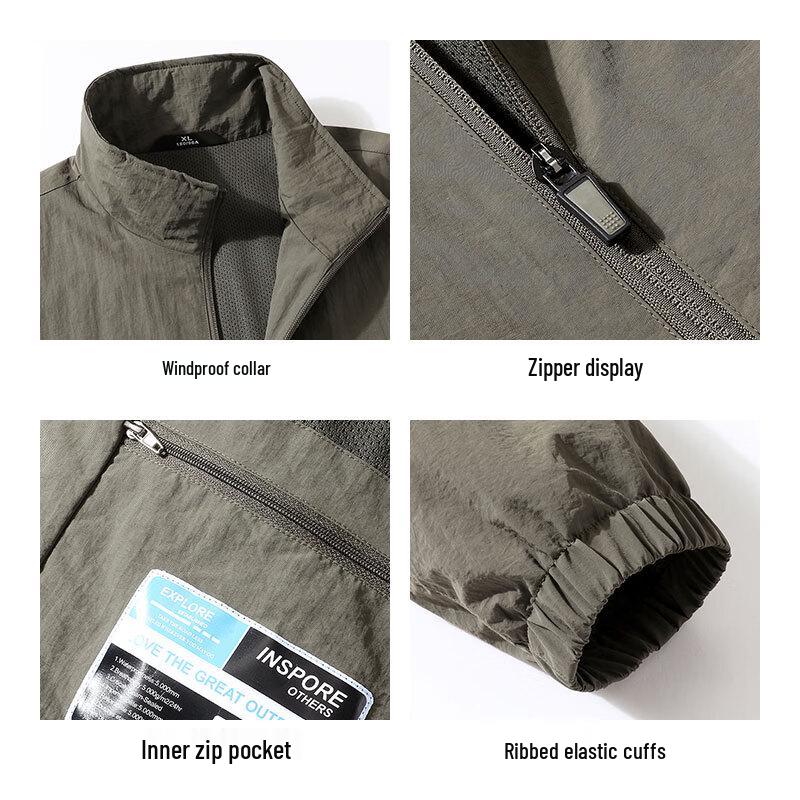 Baleno S&K Series Men's Stand-Collar Casual Jacket