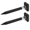 Mole Repellent Ultrasonic Solar Powered 2pcs Safe Portable Durable Vole Repeller For Garden
