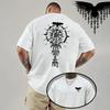 Cotton Mens T-shirt Printing Casual Short Sleeve Outdoors Fitness Sports Jogging Loose Tees Black White Running T-shirt Summer