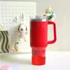 Silicone Cup Boot for Stanley 40oz Tumbler Water Bottle Protective Bottom Sleeves 12-40oz Cup Universal Cup Cover Base
