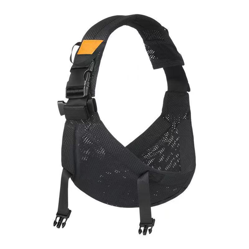 Hands-Free Baby Carrier: Comfortable Strap for Newborn and Toddler, Allows Horizontal Carrying for Going Out.