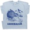 Kiwi Cannibal Shirt Funny Bird Shirts for Men Women Cool Bird Watching Tee