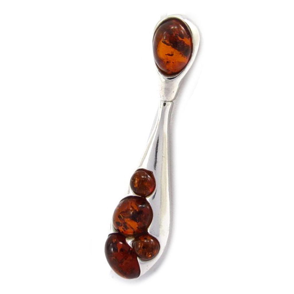 

Les Trésors De Lily [K1920] — Серебряный кулон с янтарем «Вдохновение»