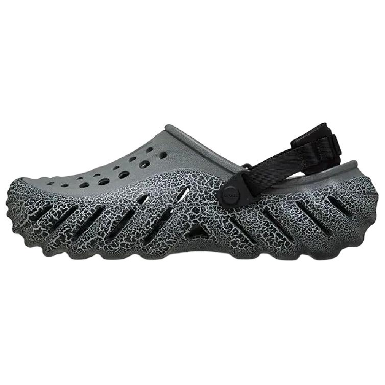Crocs Echo Crackle Clog Slate Grey Men Sneakers 211630-0DA