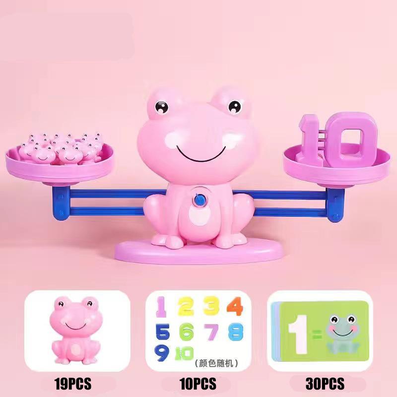 Mathematical Intelligence Math Toys Funny Frog Scale Childrens Early Education Toys Addition Subtraction Balance Enlightenment