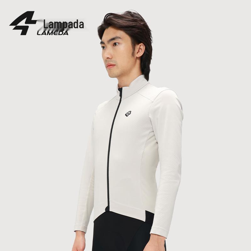 

Lampaida Men s Fleece Windproof Cycling Jacket - Autumn/Winter XXXL чёрный
