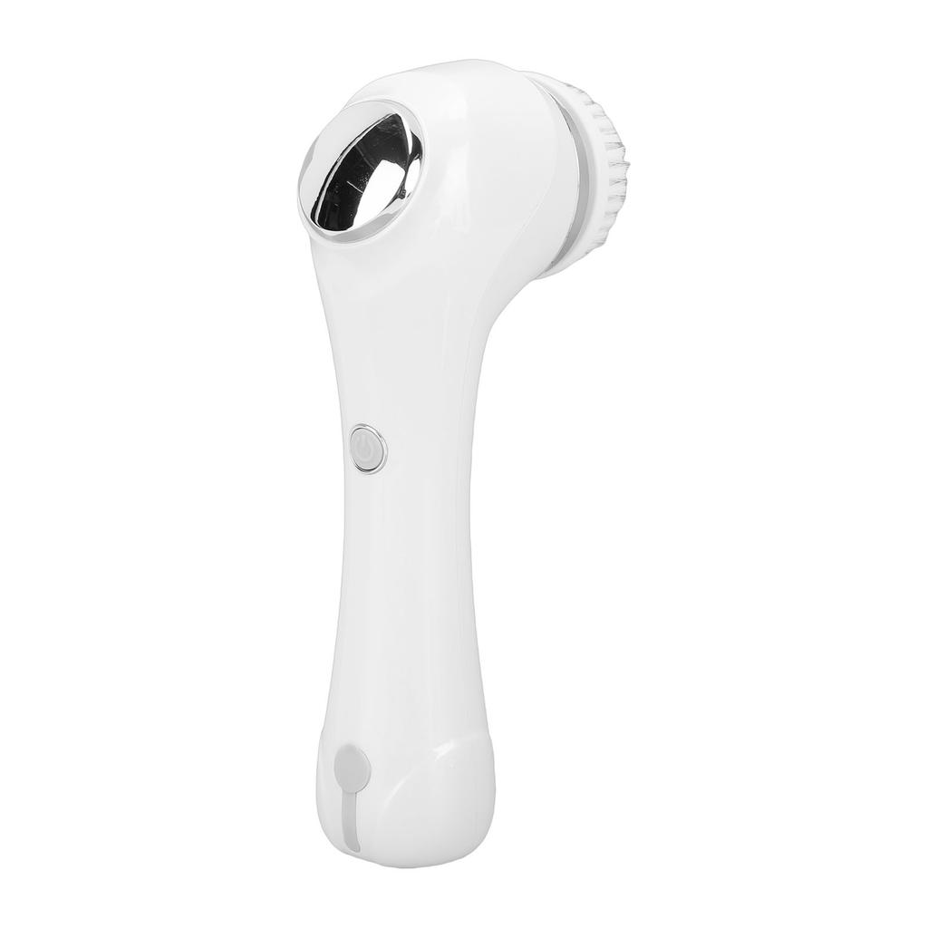 Facial Cleansing Brush 7200RPM Rotating 2 Speeds Electric Face Scrubber with Heat 4 Brush Heads