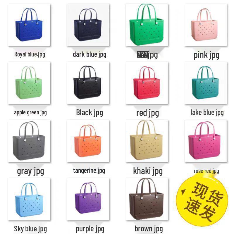 Macaron EVA Portable Washable Pet Basket - Lightweight and Large Capacity Storage Bag for Outdoor Use