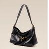 Large Capacity Tote Bag Women's Cowhide Bag Niche High-end Commuter Shoulder Bag Hot-selling Messenger Leather Underarm Bag