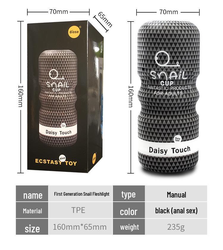 Schnecken-Masturbationsbecher: Erotisches Gerät für Männer & Penis-Trainer Erwachsenenspielzeug