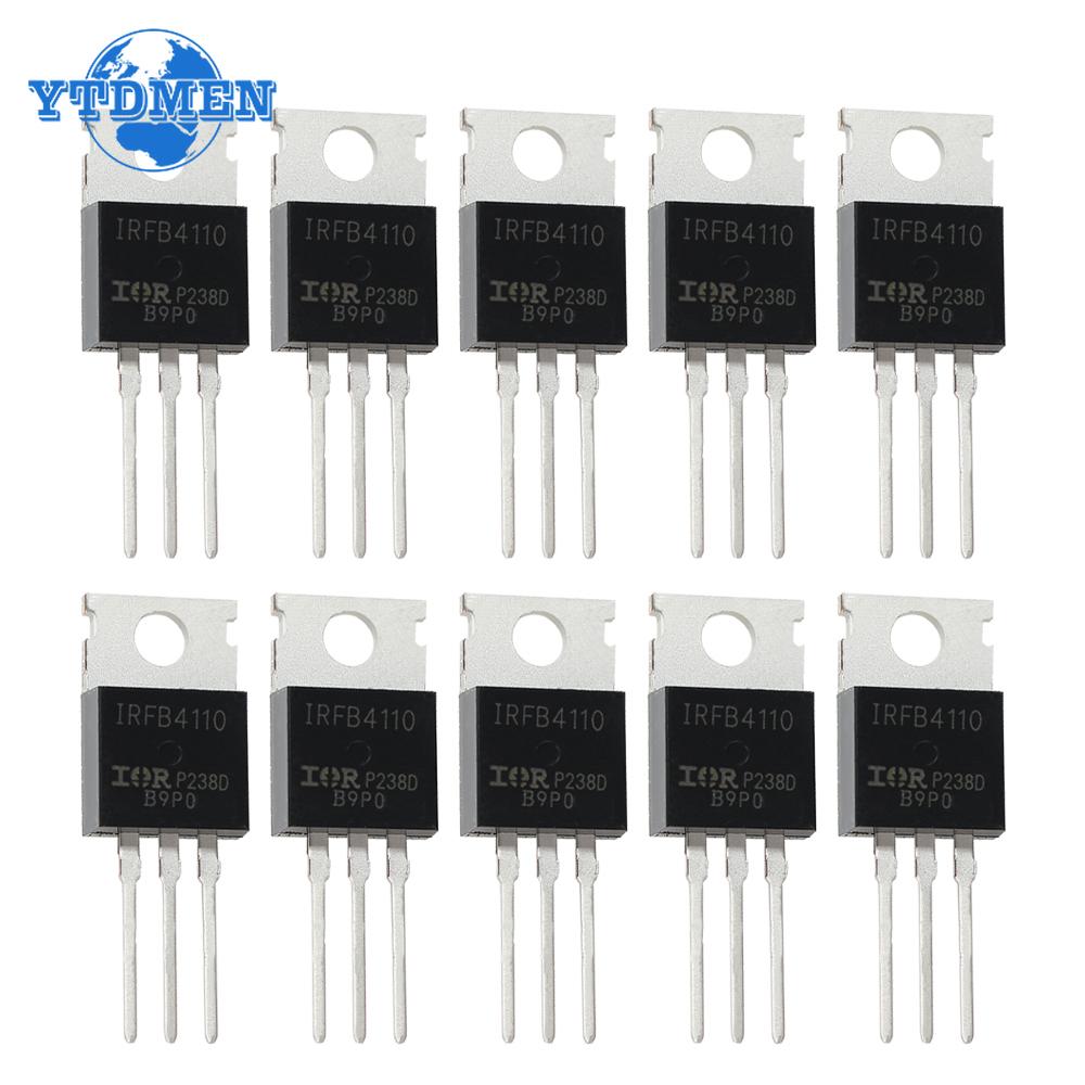 5PCS IRFB4110PBF IRFB4110 Transistor TO-220 MOS N Channel MOSFET Transistors 100V 120A
