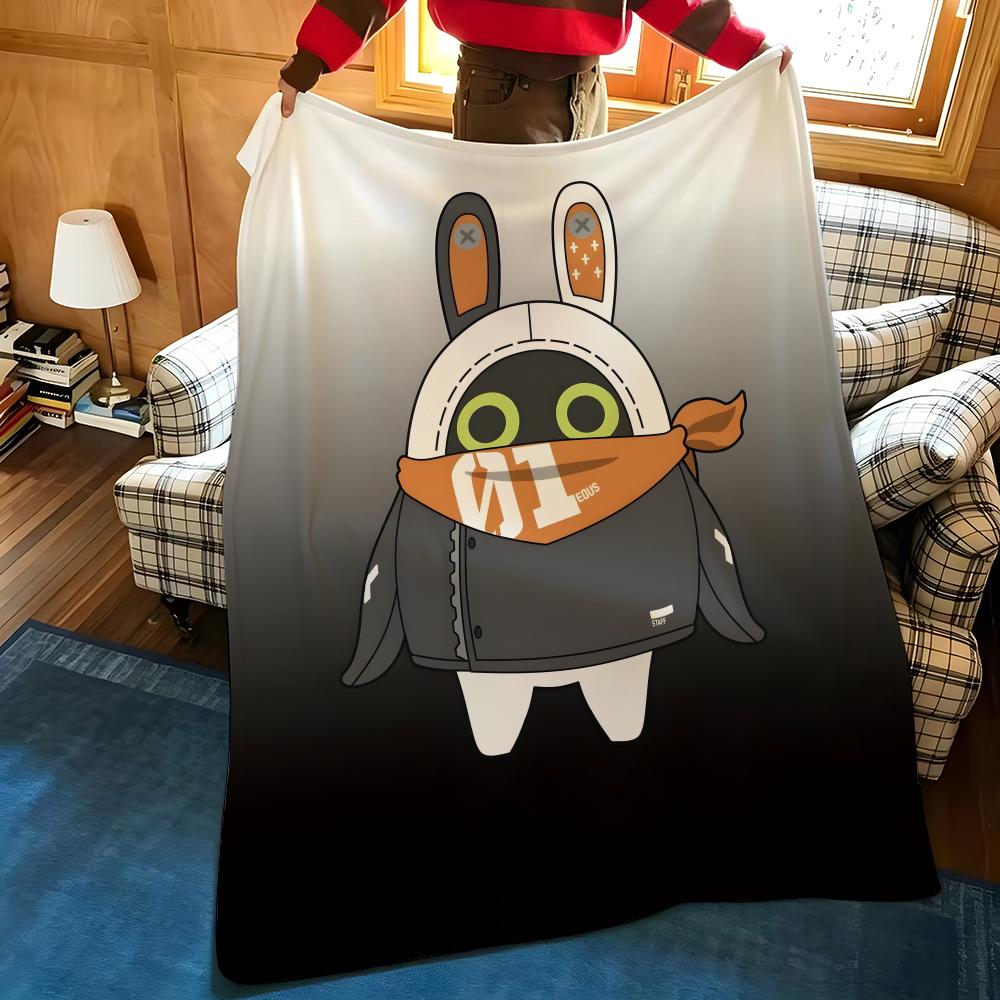 Character B-BumbumzS Throw Flannel Blanket Suitable for Sofas Beds Offices Travel, Camping Chairs
