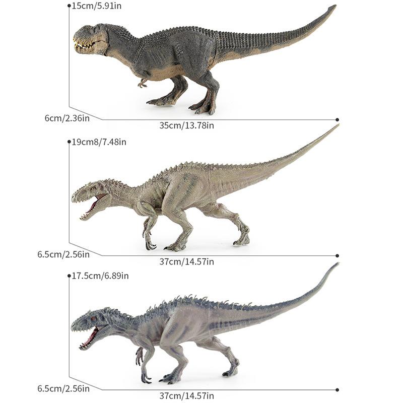 Export Animal Jurassic Dinosaur Model Series Simulation Tyrannosaurus Rex Desktop Static Model Toy
