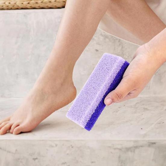 Pedicure Foot Pumice Stone Callus Remover And Scrubber for Feet And Heels Double Sided Pumice Sponge for Dead Skin Removal