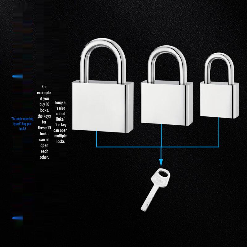 Stainless Steel Anti-theft Padlock