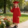 Children Graduation Gown Set with Cap and Tassel Suitable for Kindergarten and Elementary School Graduation Ceremonies and Photo Sessions