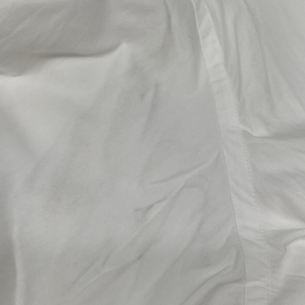 Acne Studios BB0044 White 100% Cotton ATLENT NEW SOFT POP Shirt Tops 44 whiteUsed