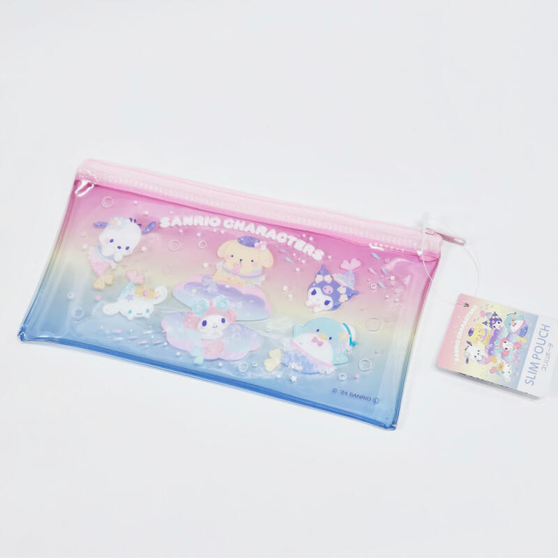 Sanrio Characters Mermaid Slim Pouch
