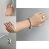 Korean Style Chic Adjustable Ring With Vintage Aesthetic And Eyecatching Shape Geometric