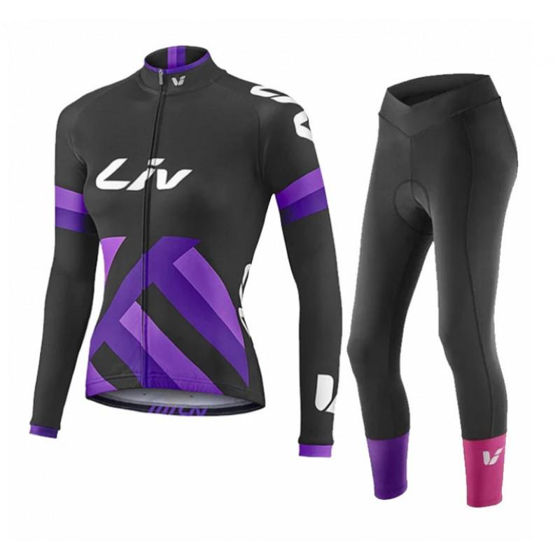 Maglia da Ciclismo Unisex a Manica Lunga Leggera Traspirante Abbigliamento per Mountain Bike e Bici da Strada