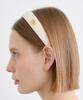 Halden Flat Velvet Hairband (H017_Ivory)