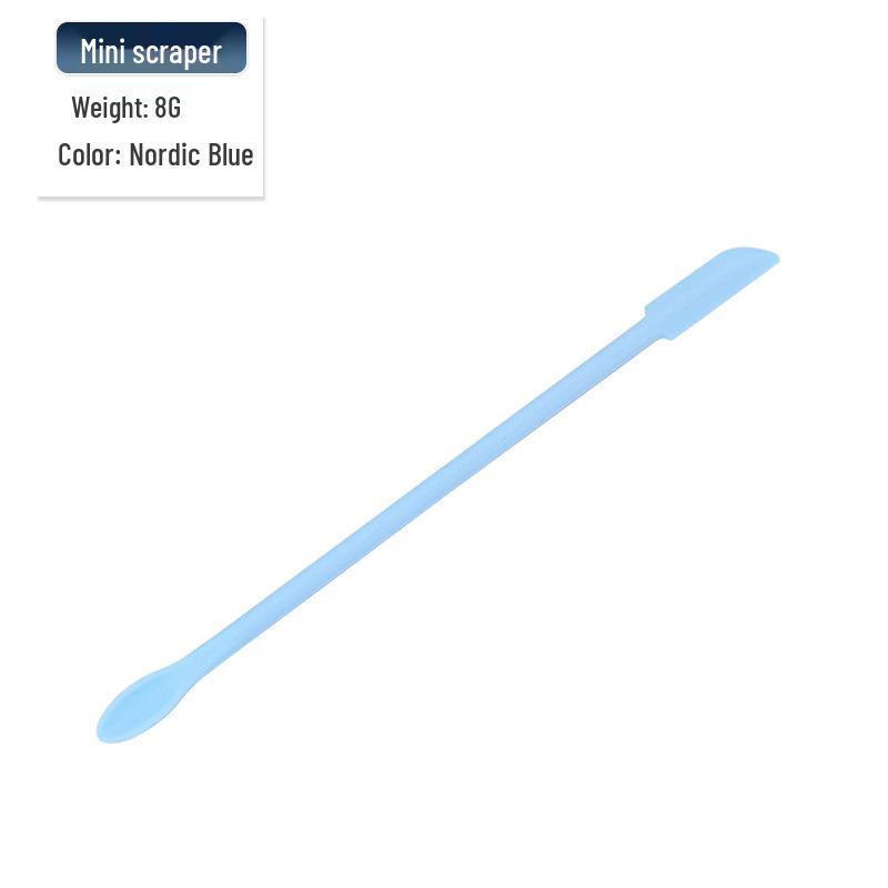 Набор разноцветных силиконовых лопаточек для макияжа