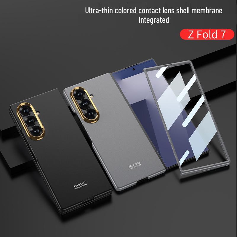 Samsung Z Fold7 Frosted Protective Case with Lens Cover