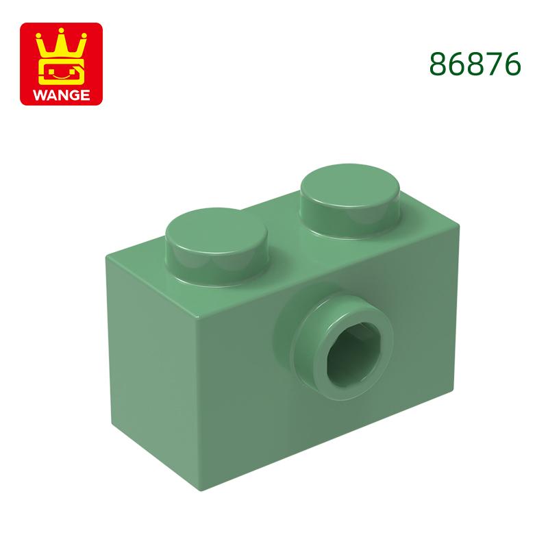 Non-Toxic 131Pcs/Lot 86876 Brick Modified 1X2 With Stud On Side Accessories Compatible With Brick Diy Children'S Toy Assembly Parts