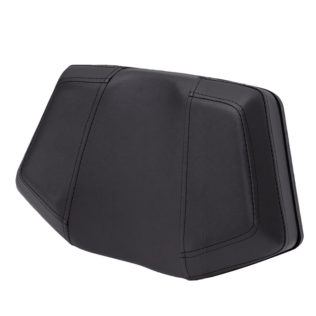 ATV Rear Seat Backrest Soft PU Leather Black Universal Passenger Back Support For ATV Scooter Cruiser Moped