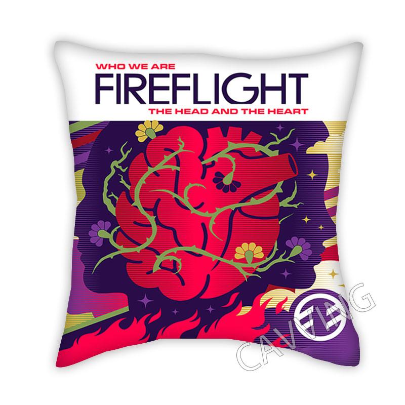 

Fireflight Rock 3D Printed Polyester Decorative Pillowcases Throw Pillow Cover Square Zipper Pillow Cases Fans Gifts