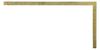 Kinwashi Gold Curved Thick and Ruler, 50cm, Wide, Durable, Ink-Repelling, Easy-to-Read Graduations, GMT-50CKD
