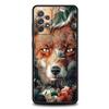 Animal The Fox Phone Case for Samsung Galaxy A15 A14 A25 A54 A34 A51 A71 A72 A73 A32 A52 A52S A11 A21S A31 A41 5G Soft Shell Bag