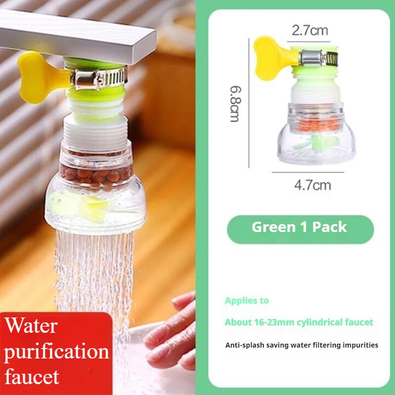 Universal 360 Rotation Faucet Bubbler Swivel Water Saving Economizer Head Shower Kitchen Faucet Nozzle Adapter Sink Accessories