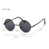 Round Sunglasses High Quality Brand Design Vintage Party Men Circle Frame Shades Sun Glasses Women Yellow Lens Uv400