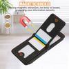 For Samsung Galaxy Z Flip7 FE 5G/Z Flip6 5G Case Card Holder Kickstand Leather + TPU Phone Cover with Shoulder Strap