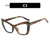 Cat Eye Prescription Frames Glasses Women Retro Optics Spectacle Frame Personality Fashion Eyeglasses Luxury  Designer