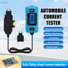Automotive Circuit Fault Probe Tester Car Relay Tester Circuit High-Precision 0.01A~19.99A Portable Car Fuse Current Test Tool