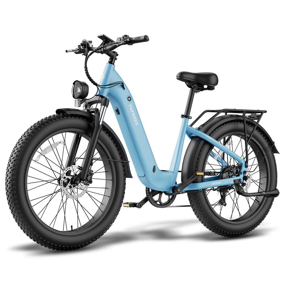 Bicicleta Elétrica Fafrees F26 Rover Motor 250W Pneu Gordo 26" Bicicleta Elétrica para Adultos Todo o Terreno 48V 20Ah Freio a Disco Hidráulico 7 Velocidades Carga Máxima 150Kg