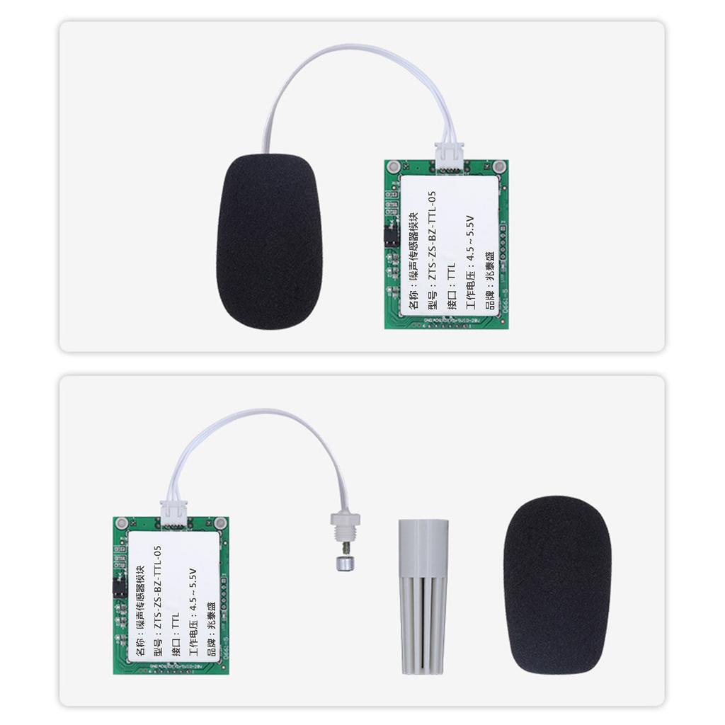 Upgraded Sound Sensor Sound Level Meter Sound Measurement Noise Decibel Detection Module Easy Assemble Compact-size