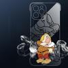 Capa de Celular Branca de Neve e os Sete Anões para Apple iPhone 15 16 Pro Max 13 14 Plus 12 11 Pro plus Fosca