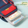 Zipper-style Large Opening Student Examination Handbag Book Storage Bag Test Paper Classification Bag