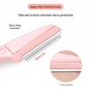 Women's Beginner Safe Foldable Eyebrow Razor Set with Anti-Scratch Design and Replaceable Blades